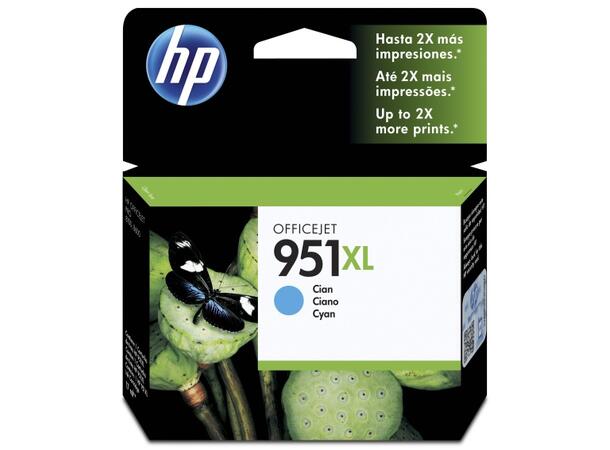 Blekk HP CN046AE serie 951XL  blå 